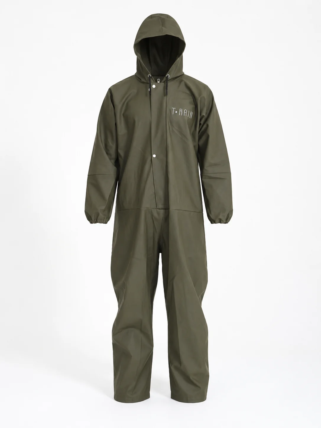 T-Rain Rain coveralls, BT-1300 · Non-booted overall — Front view