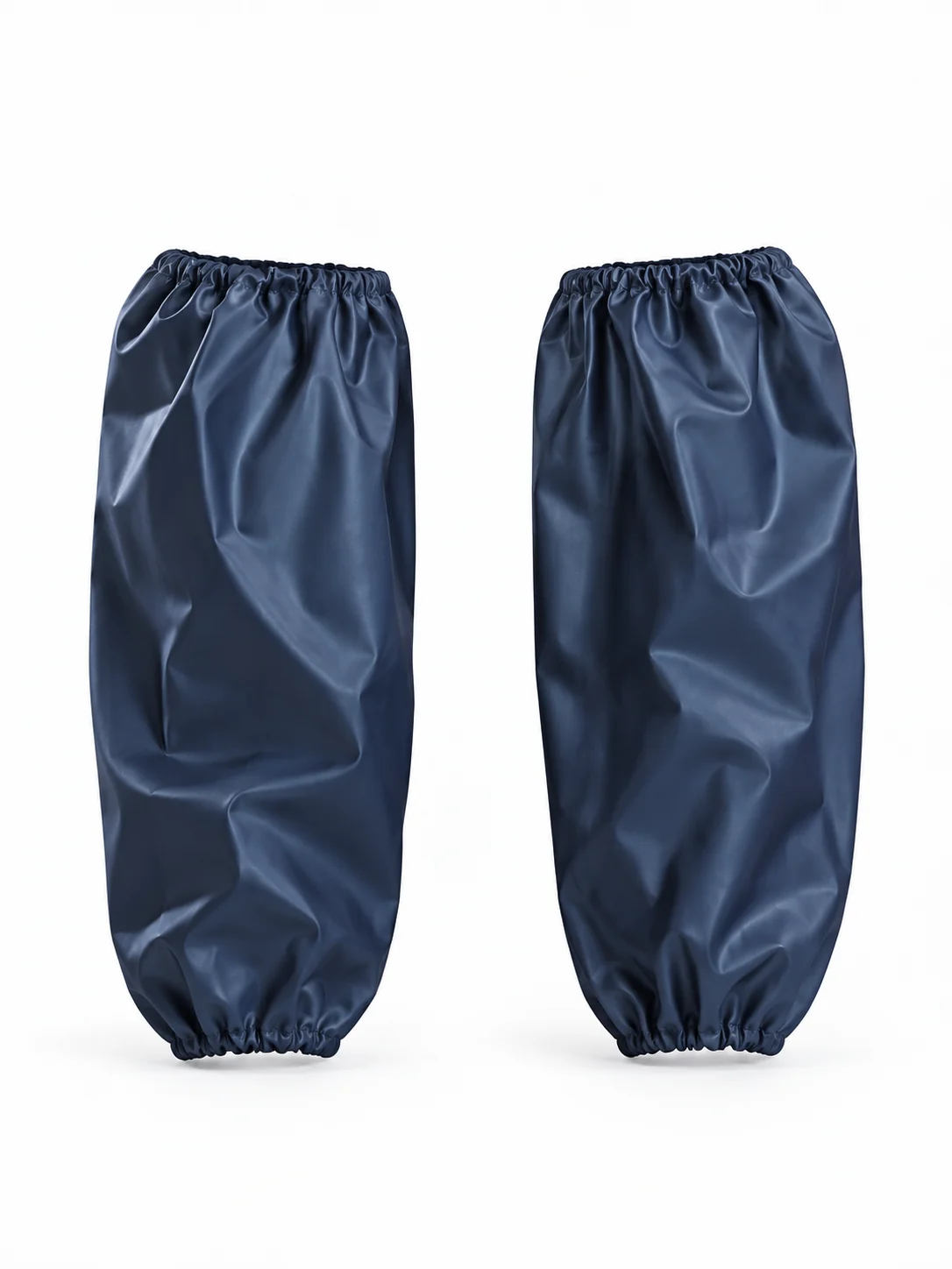 T-Rain Waterproof sleeve protectors, Navy — Front view